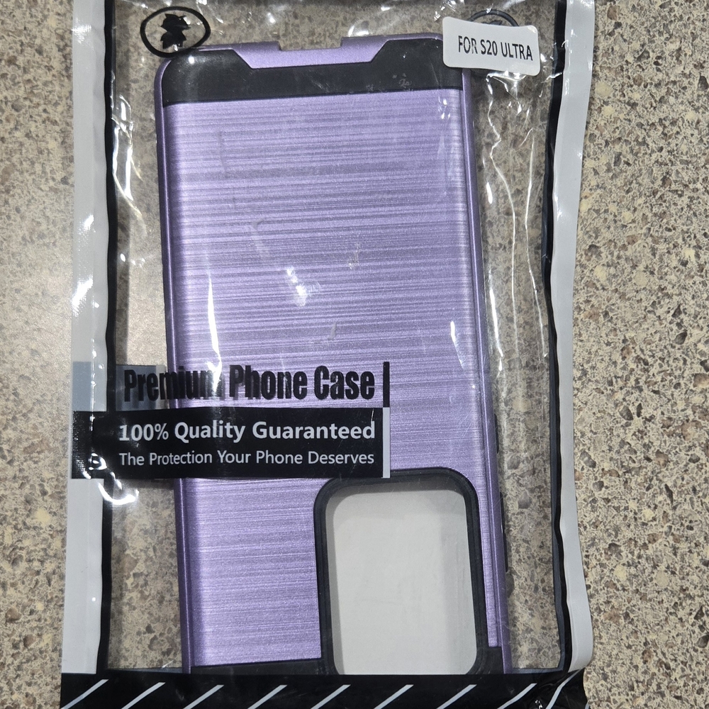 Premium Purple Phone Case for S20 Ultra
